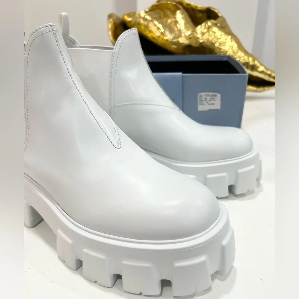 Prada Monolith Chelsea Boots - Picture 5 of 10